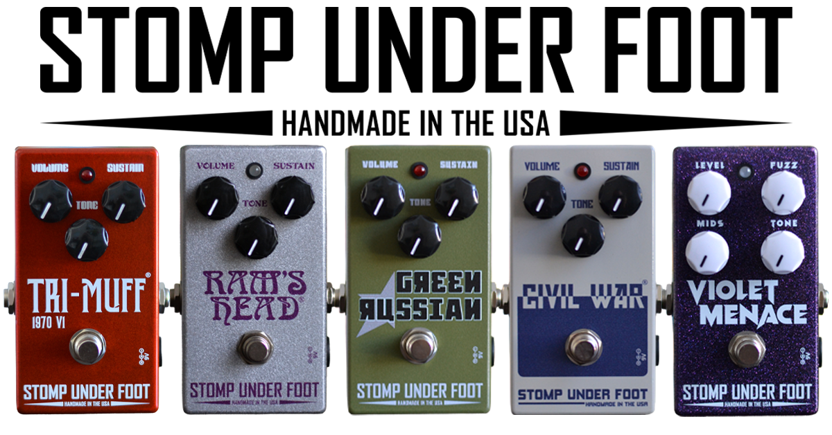 Stomp Under Foot | Handmade Boutique Guitar Effects Pedals